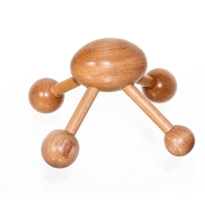 wood four point massager