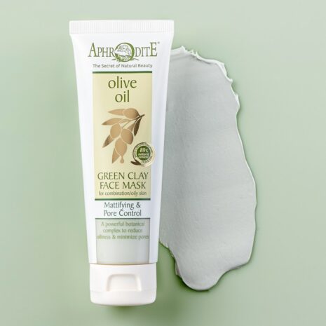 Aphrodite Mattifying & Pore Control Green Clay Face Mask key ingredients