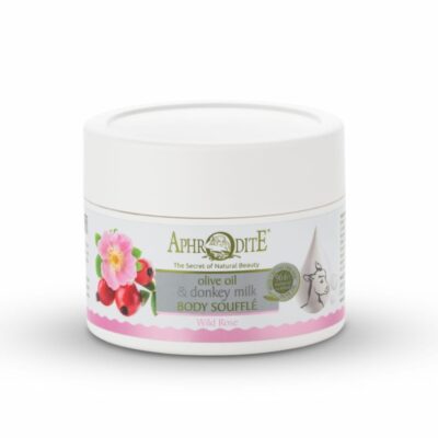 Aphrodite Donkey Milk Body Souffle with Wild Rose