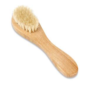 Rustic Handled Facial Brush